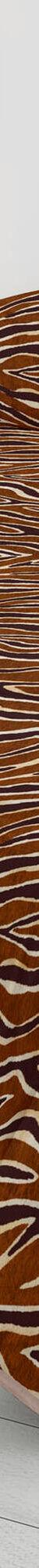 Couvre-lit matelassé imprimé Zebra (chocolat) Couvre-lit matelassé imprimé Zebra (chocolat)